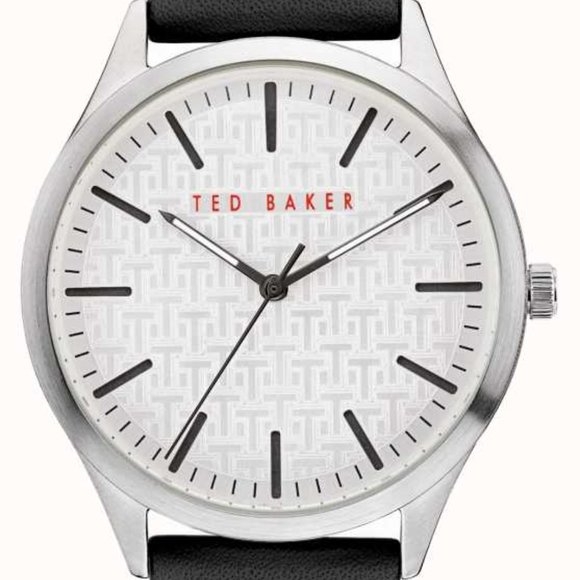 Ted Baker Manhatt Silver Men's Wrist Watch NWT - Picture 5 of 7
